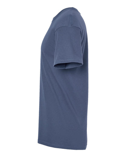 M&O Men's Gold Soft Touch T-Shirt 4800 #color_Indigo Blue