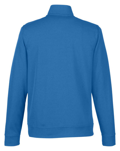 North End Men's Express Tech Performance Pique Quarter-Zip Pullover NE412 #color_Light Nautical Blue