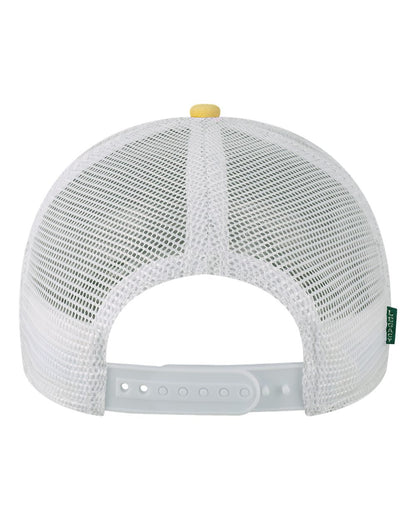 LEGACY Mid-Pro Snapback Trucker Cap MPS #color_Yellow/ Marine/ White