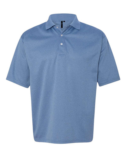 Sierra Pacific Men's Moisture Free Mesh Polo 0469 #color_Heathered Blue