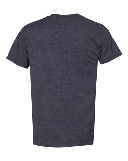 JERZEES Premium Blend Ring-Spun T-Shirt 560MR #color_Black Ink Heather