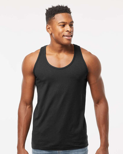 Tultex Fine Jersey Tank Top S105 #colormdl_Black