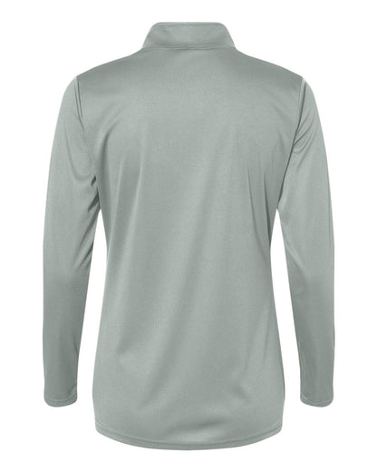 C2 Sport Women's Quarter-Zip Pullover 5602 #color_Silver