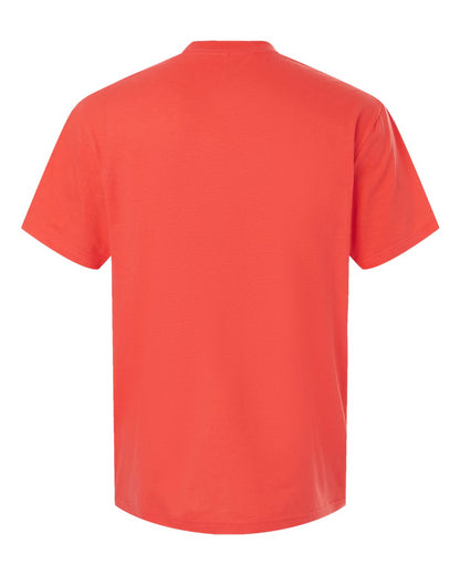 American Apparel Unisex Fine Jersey Tee 2001 #color_Coral