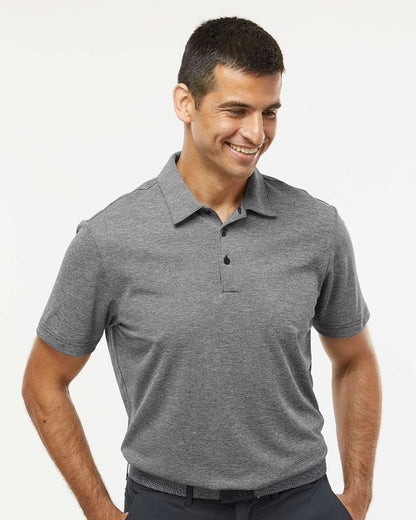 Adidas Men's Soft Heathered Polo A582 #colormdl_Black Melange