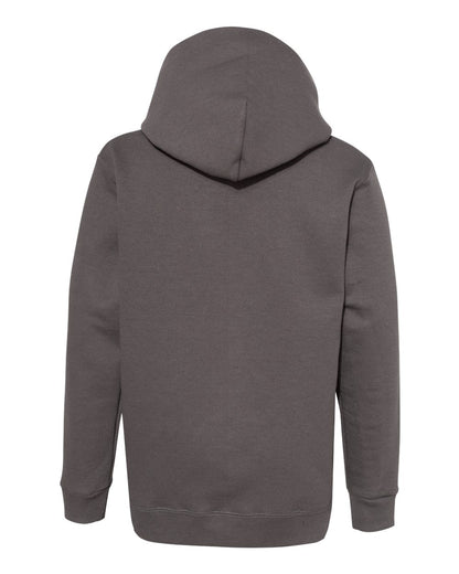 Hanes Youth EcoSmart® Hooded Sweatshirt P473 #color_Smoke Grey