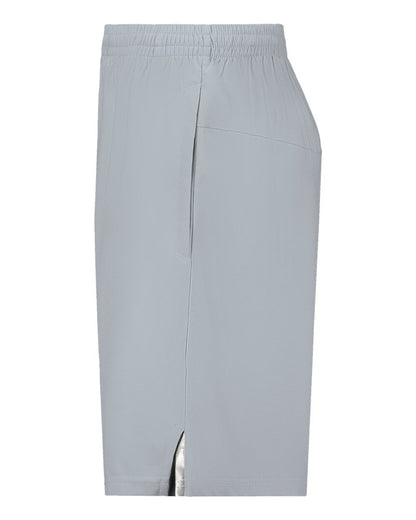 Russell Athletic Unisex Legend Woven Shorts R20SWM #color_Grid Iron Silver