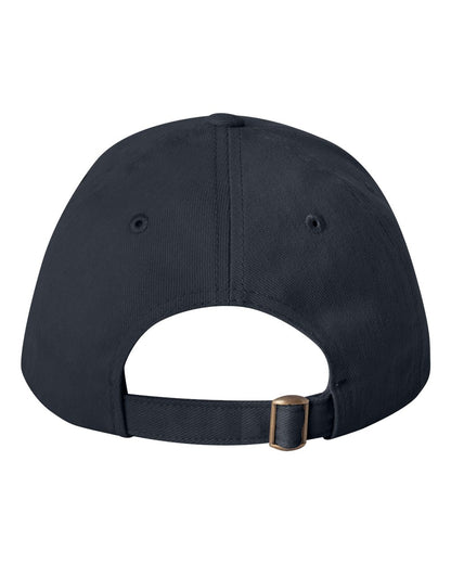 Valucap Heavy Brushed Twill Structured Cap 9910 #color_Navy