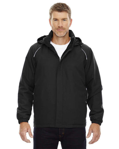 CORE365 Men's Tall Brisk Insulated Jacket 88189T #colormdl_Black