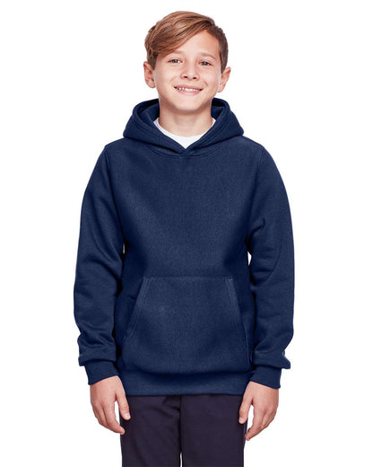 Team 365 Youth Zone HydroSport™ Heavyweight Hooded Sweatshirt TT96Y #colormdl_Sport Dark Navy