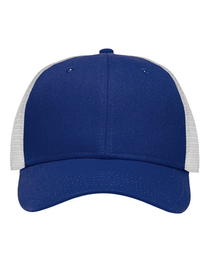 Sportsman Traditional Lo-Pro Mesh Back Trucker Fit Cap SP1450 #color_Chino Royal/ White