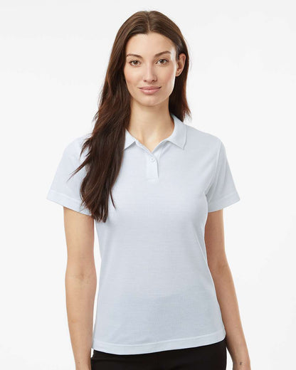 AllPro Women's Pique Polo 62800L #colormdl_White