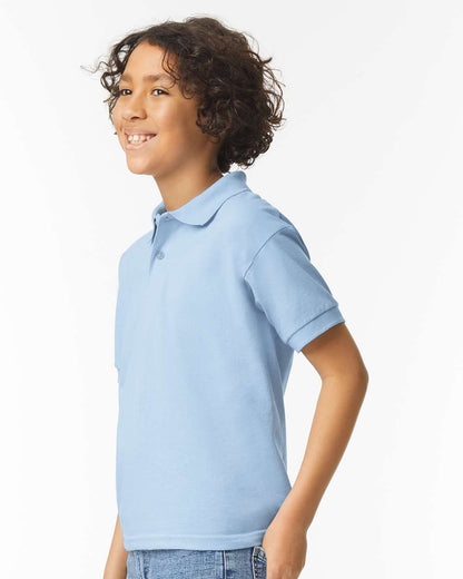 Gildan Youth DryBlend® Jersey Polo 8800B #colormdl_Light Blue