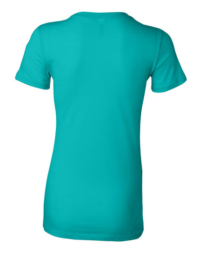 BELLA + CANVAS Women's Slim Fit Tee 6004 #color_Teal