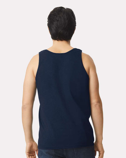 Gildan Unisex Ultra Cotton® Tank Top 2200 #colormdl_Navy