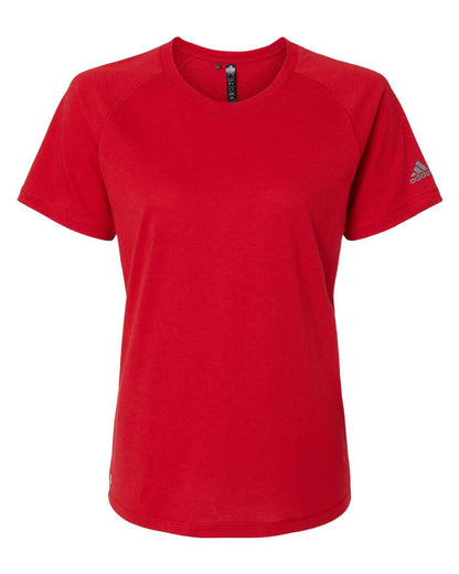 Adidas Women's Blended T-Shirt A557 #color_Power Red