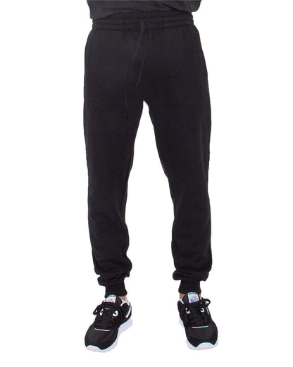 Shaka Wear Men's Fleece Joggers SHFJP #colormdl_Black