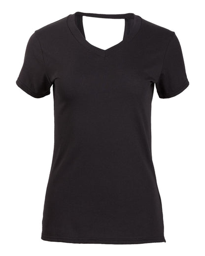 Boxercraft Women's Bella Crossback T-Shirt BW2405 #color_Black