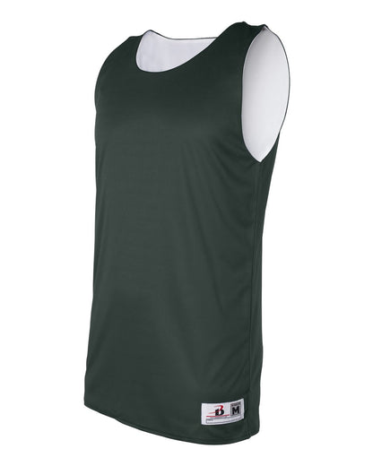 Badger B-Core Reversible Tank Top 4129 #color_Forest