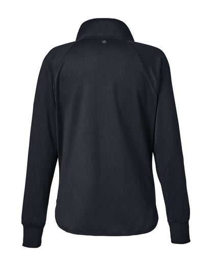 Swannies Women's Ellis Snap Neck Pullover SWE400L #color_Black