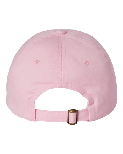 Valucap Bio-Washed Classic Dad Hat VC300A #color_Light Pink