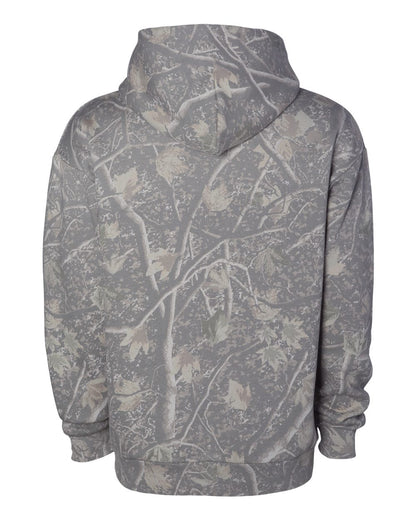 Independent Trading Co. Unisex Boulevard Heavyweight Hooded Sweatshirt IND330BLV #color_Deadwood Camo