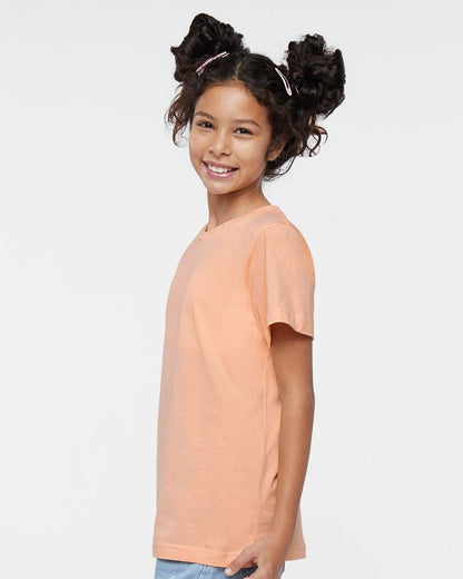 LAT Youth Fine Jersey Tee 6101 #colormdl_Peachy