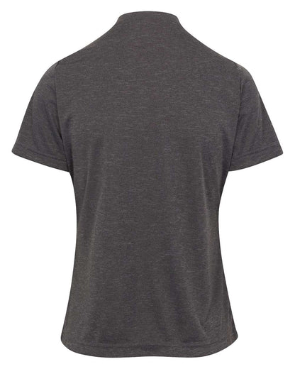 Team 365 Women's Sonic Heather Performance T-Shirt TT11HW #color_Dark Grey Heather
