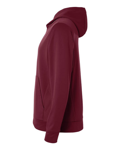 Team 365 Unisex Squad Hooded Tech Fleece Pullover TT400 #color_Sport Maroon