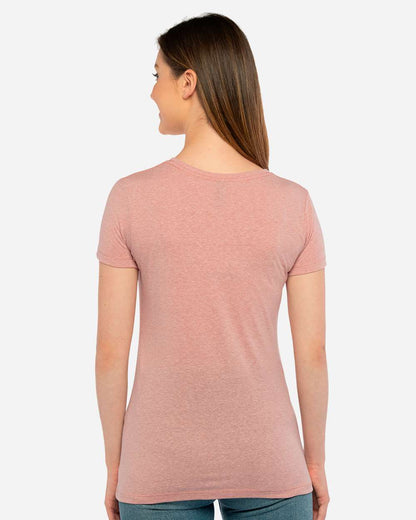 Next Level Women’s Triblend T-Shirt 6710 #colormdl_Desert Pink