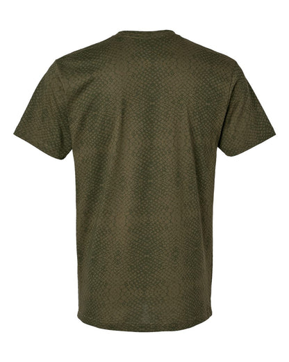 LAT Unisex Fine Jersey Tee 6901 #color_Green Reptile