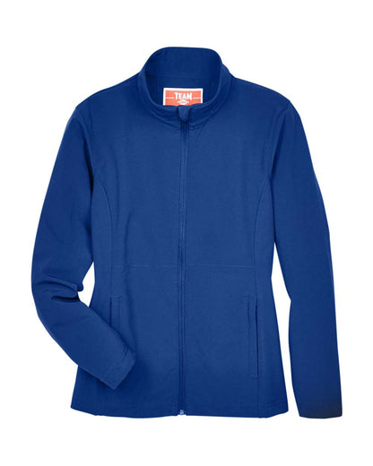Team 365 Women's Leader Soft Shell Jacket TT80W #color_Sport Royal