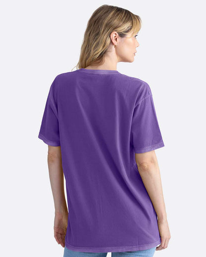 Next Level Soft Wash T-Shirt 3600SW #colormdl_Washed Purple Rush