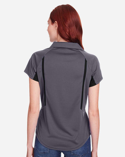 Holloway Women's Two-Tone Avenger Polo 222730 #colormdl_Graphite/ Black