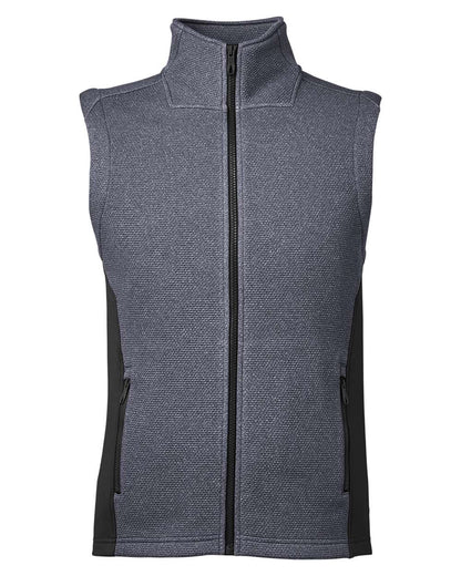 Spyder Men's Pursuit Vest S17274 #color_Frontier Heather/ Black