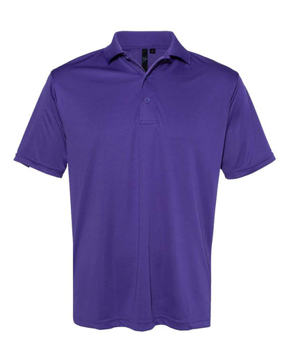 Sierra Pacific Men's Value Polyester Polo 0100 #color_Purple