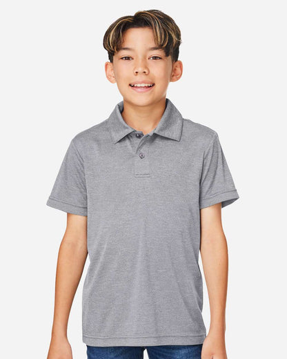 Team 365 Youth Zone Sonic Heather Performance Polo TT51HY #colormdl_Athletic Heather