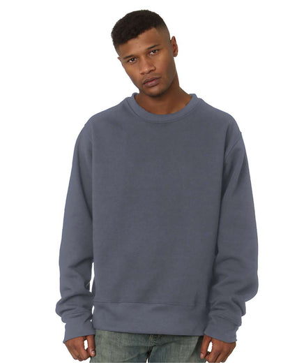 Bayside Unisex USA-Made Super Heavy Oversized Crewneck Sweatshirt 4025 #colormdl_Dark Grey