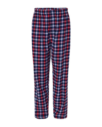 Boxercraft Harley Flannel Pants BM6624 #color_Red Blue Plaid