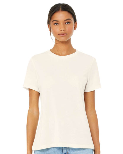 BELLA + CANVAS Women’s Relaxed Fit Triblend Tee 6413 #colormdl_Solid Natural Triblend