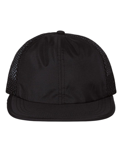 Richardson Rogue Wide Set Mesh Cap 935 #color_Black