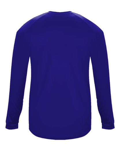 Badger Men's Ultimate SoftLock™ Long Sleeve T-Shirt 4004 #color_Purple