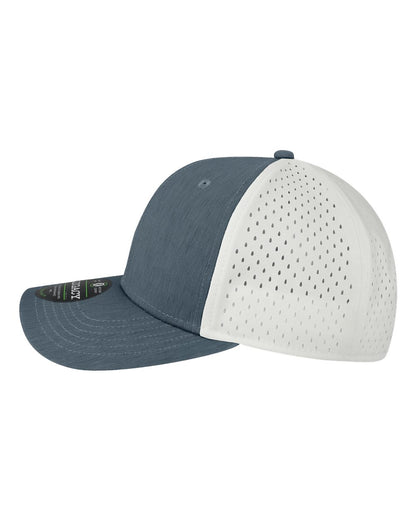 LEGACY Reclaim Mid-Pro Adjustable Cap REMPA #color_Eco Navy/ White