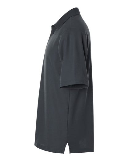 Harriton Men's Tall Maverick CVC Pique Polo M105T #color_Dark Charcoal