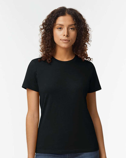 Gildan Softstyle® Women's Midweight T-Shirt 65000L #colormdl_Pitch Black