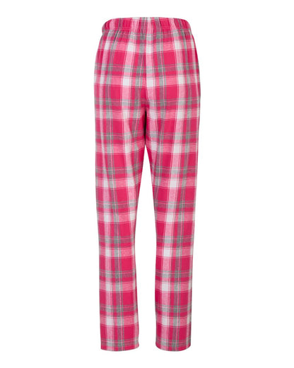 Boxercraft Women's Haley Flannel Pants BW6620 #color_Pink Sophia Plaid