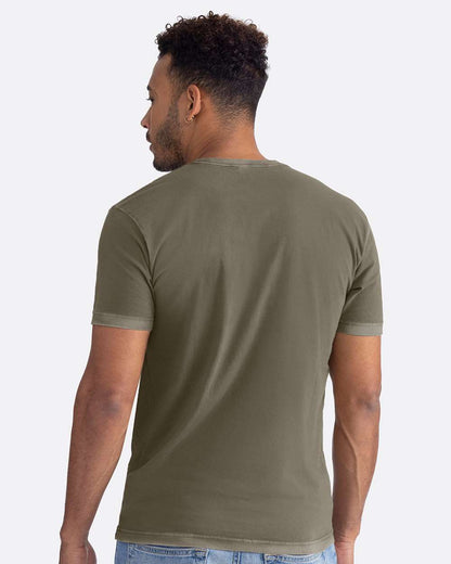 Next Level Soft Wash T-Shirt 3600SW #colormdl_Washed Military Green