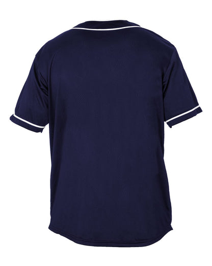 Alleson Athletic Youth Diamond Jersey 52MBBJY #color_Navy/ White