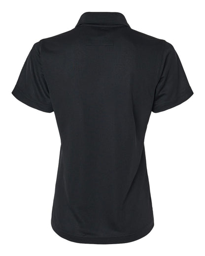 Paragon Women's Saratoga Performance Mini Mesh Polo 104 #color_Black