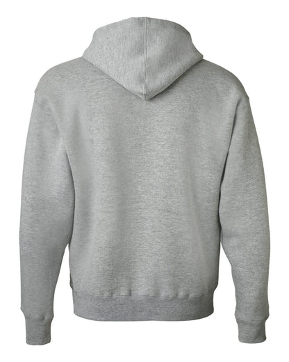 J. America Men's Premium Full-Zip Hooded Sweatshirt 8821 #color_Oxford